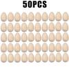 Realistic Wooden Easter Eggs DIY Graffiti Simulated Egg Handmade Holiday Decor Craft for Home Festival Design