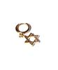 Bonbeau Antique Pendant Gold Onetouch Earring