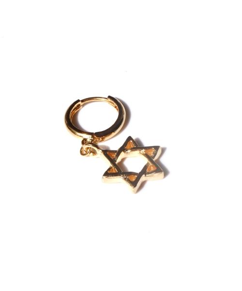 Bonbeau Antique Pendant Gold Onetouch Earring