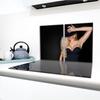 Glass Stove Protector Plate 2x40x52 Woman