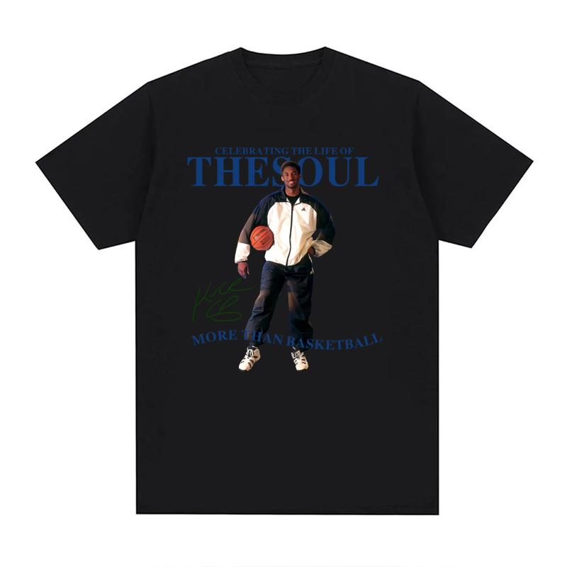 Tričko Kobe Cool Streetwear Muži Ženy Móda Hip Hop Pure Tričko Pánské Trička EU velikosti