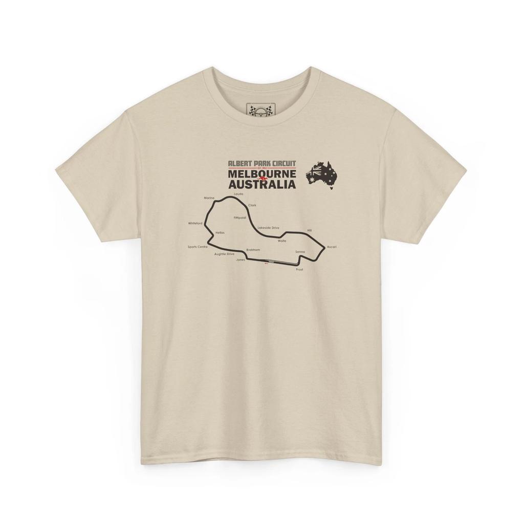 Australian GP Racing T-Shirt - Formula Race Track Tee - Sport Cars Fans Gift
