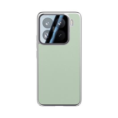 Xiaomi 15pro Pouzdro na telefon Stojánek na objektiv Xiaomi Ochrana proti pádu Plný obal 15 Galvanizované Business Por Obyčejné kožené pouzdro