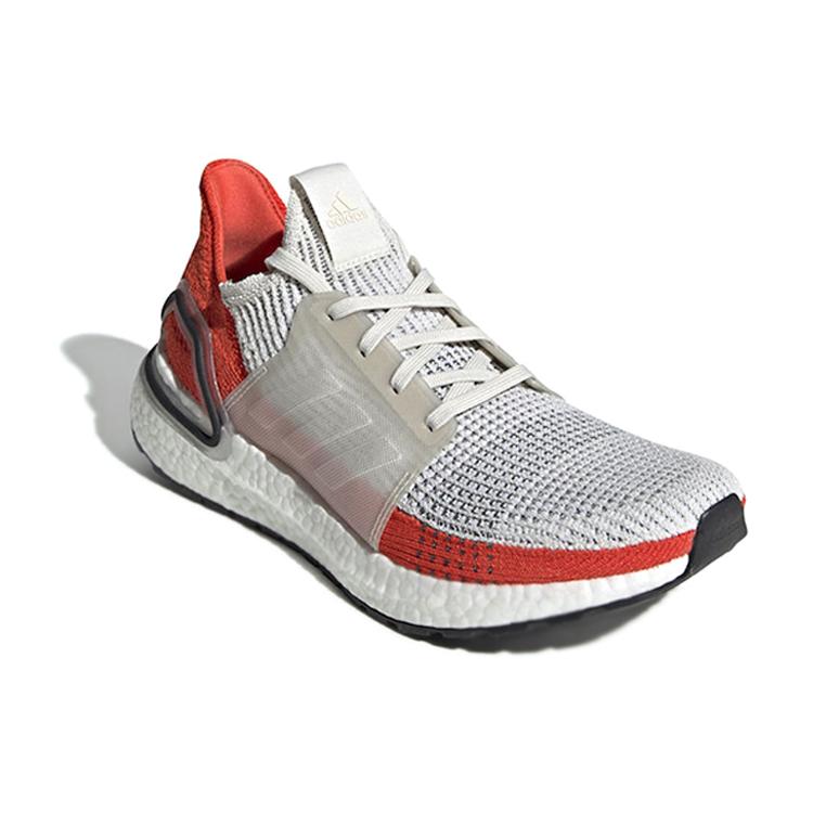 New Adidas Ultra Boost 19 Raw White Active Orange F35245