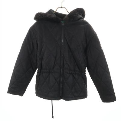 KENZO GOLF 90s Made In Japan Old Quilted Jacket 2 Black Back Bore Women Used