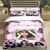 Berühmte Sängerin S-Selena G-Gomez Druck Bettwäsche Sets Bettwaren Set Bettbezug Bettdecke Set Bettwäsche Set Luxus Geschenk