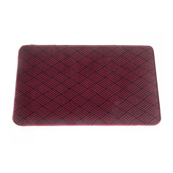 Jacquard Entrance Door Mat, Quick-Dry Water Absorbent Floor Mat, Machine Washable Non-Slip Doormat for Entrance Bathroom Kitchen
