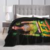 Super Warme Decke Camping AJ Lee Wrestling Divas Überwurfdecke Flanell Tagesdecke Für Draußen Neuheit Sofa Bettbezug