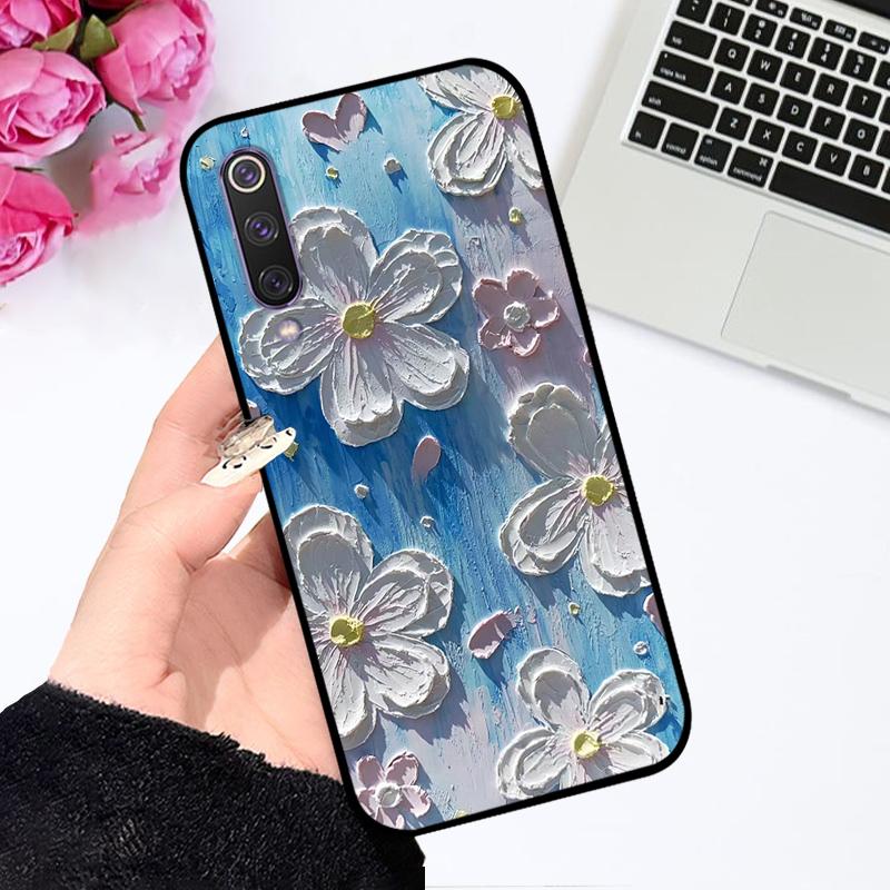 Pro Xiaomi Mi 9 SE Pouzdro 9SE Barevný Tisk Měkký Silikon TPU Matný Kryt Telefonu Pro Mi9 Pro 4G 5G Fundas Mi 9 Lite Kreslený Nárazník