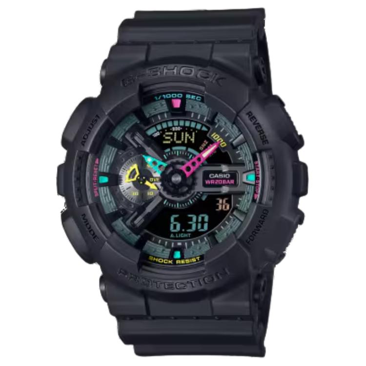 CASIO Men Black Watch GA-110MF-1A GA-110MF-1A Black Dial