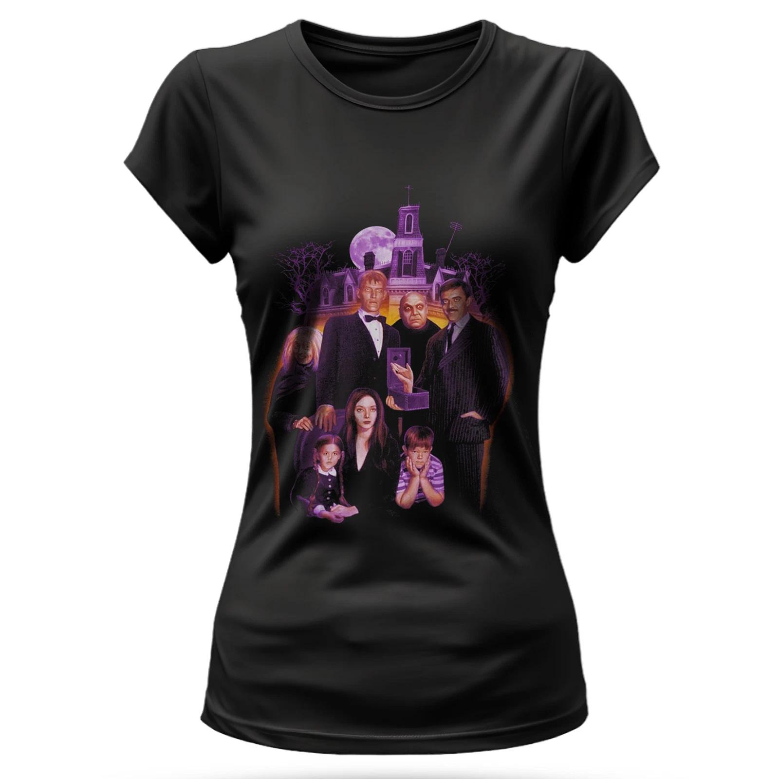 Rock Rebel Addams Family Colored A Family Womens T-Shirt S-XL NEW M