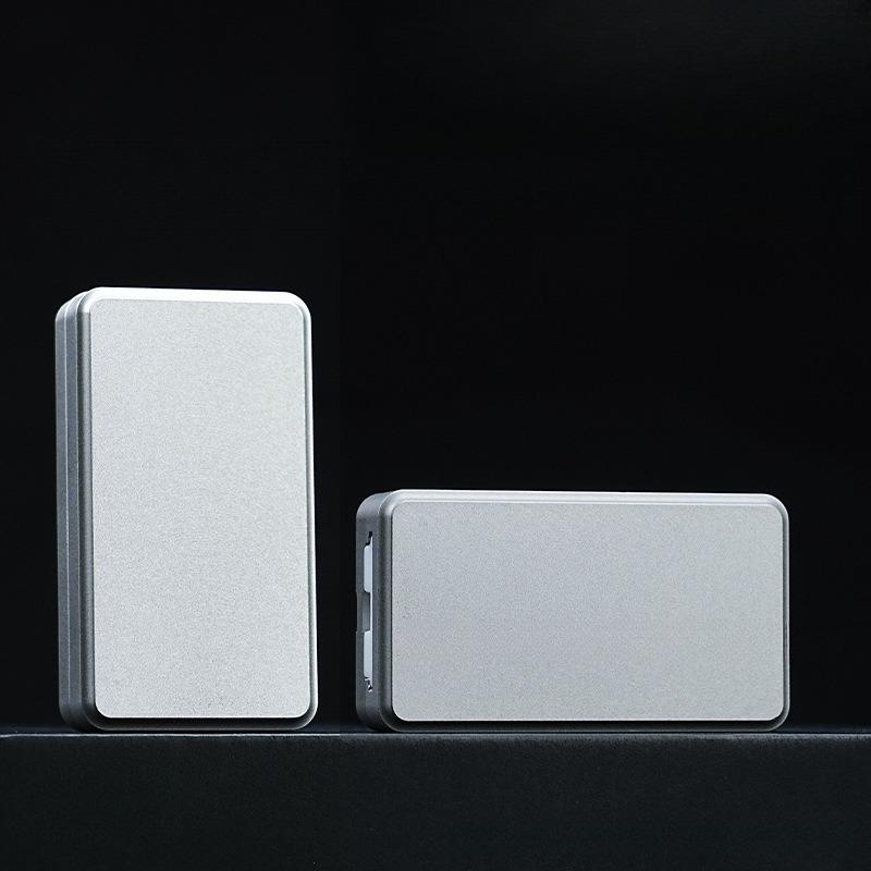 Steel Stainless Magnetic Push Card Paragraph Pushing Plate Mechanical Slider Edc Metal Stress Easing Toy Fidget Antistresse