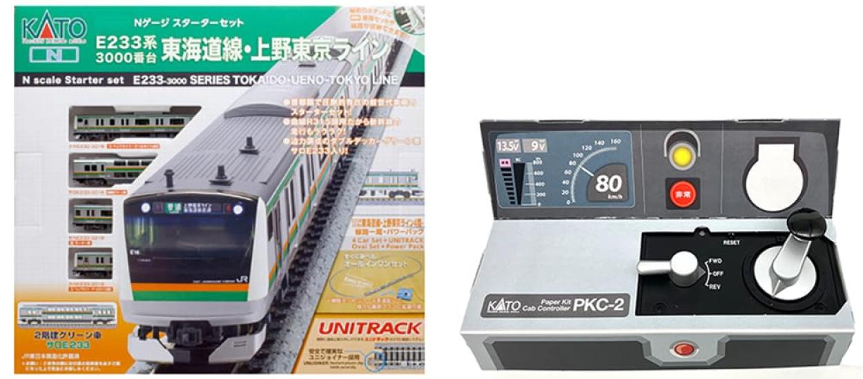 

KATO Let s Get Started N Gauge Starter Set E233 Series 3000 Series Tokaido LineUeno Tokyo Line [KATO Driving Play Kit (Paper Craft)] Included Set