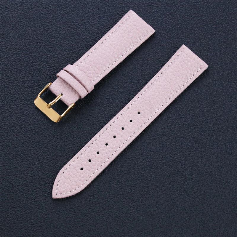 

Ремешок для часов из натуральной кожи, водонепроницаемый, с тиснением под личи, с пряжкой-штифтом, из мягкого материала, доступны разные цвета, ширина 10-22 мм 12mm