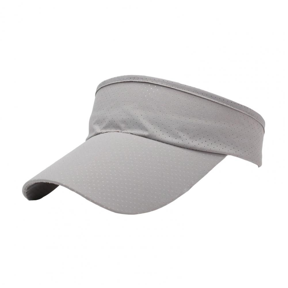 Lightweight Sun Hat Sweat-absorbent Hat Empty Top Sun Hat with Curved Brim Sweat-absorbent Outdoor Sports Cap for Tennis