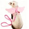 Adjustable Ferret Traction Harness Cartoon Pet Traction Rope Guinea Pig Chest Strap  Pet Supplies