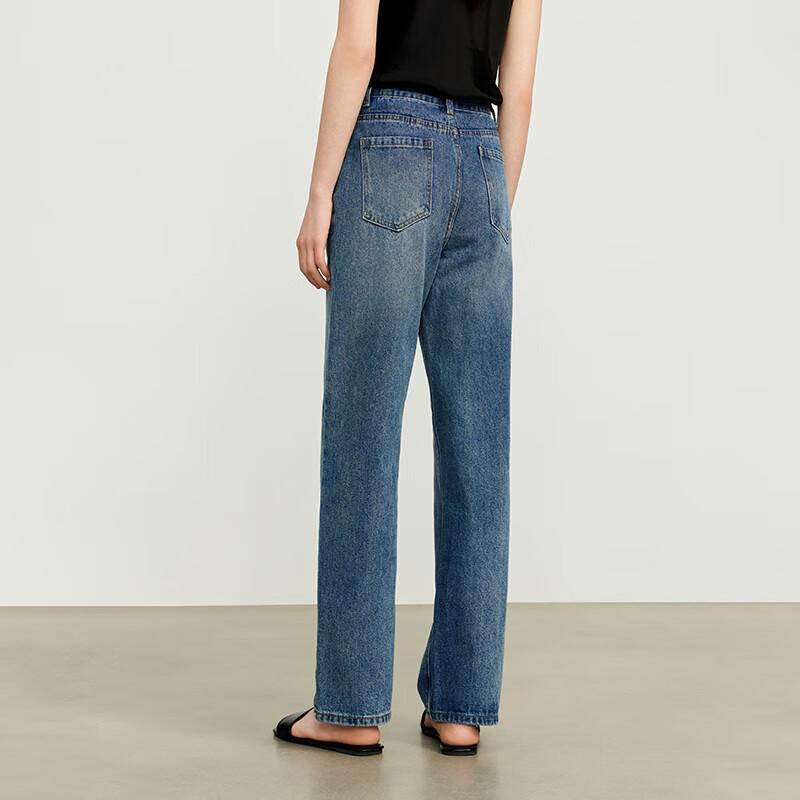 JOY SPEAKER Women's Retro High-Waist Wide-Leg Jeans