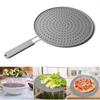 Silicone Splatter Screen Pan Cover Multifunctional Heat Resistant Oil Splash Guard Practical Kitchen Supplies