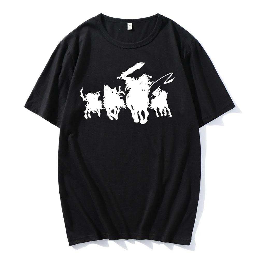 Darksiders Lll Game Graphic Tshirts Summer Crew neck Unisex Tees Short Sleeve T Shirt Graphic Clothing