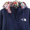 The North Face Long Sleeve Zip Hoodie M Navy Outdoor NJ5JI54A Men's Used