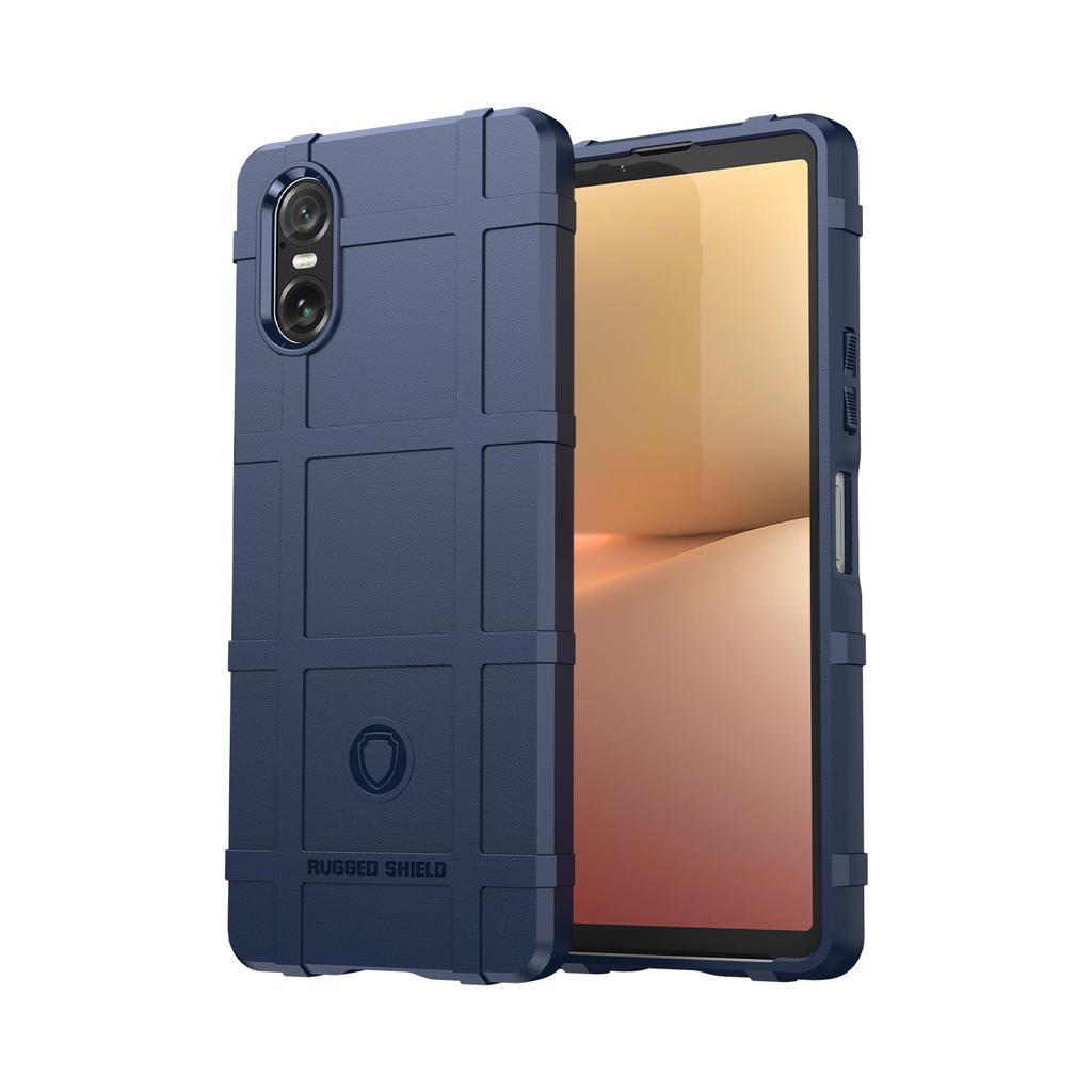 Rugged Shield Soft Shockproof TPU Armor Case On for Sony Xperia 10 VI 10VI 2024 Couqe Funda