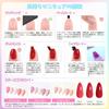 PEACECOLOR Gel Nail 22 Color Gel Kit with Top Coat Base Gel Nail Nail Light Nail File Large Perfect for DIY Gift Set, (3 PC), & Coat, Colors,
