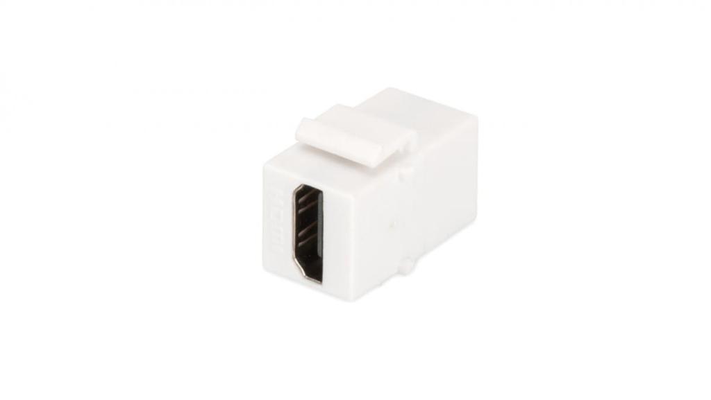 Moduł Keystone Hdmi Łącznik Do Gniazd I Pustych Paneli Żeński/Żeński Biały Dn-93401