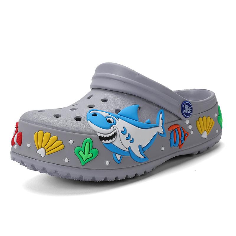 Summer Boys and Girls Sandals Beach Shoes Non-slip Anti-odor Slippers