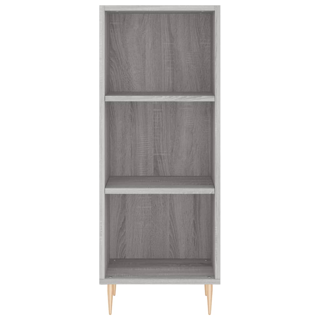 Highboard Gray Sonoma 34.5 x 34 x 180 cm Particleboard