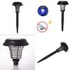 Solar Insect Zapper Lantern Round Outdoor Ip55 Waterproof Led Mosquito Trap For Garden And Lawn