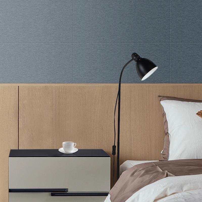 Minimalist Versatile LED Floor Lamp for Bedroom, Living Room, and Study - Influencer-Approved Eye Protection Design