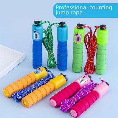 Adjustable Children's Counting Skipping Rope for Kindergarten and Elementary Students