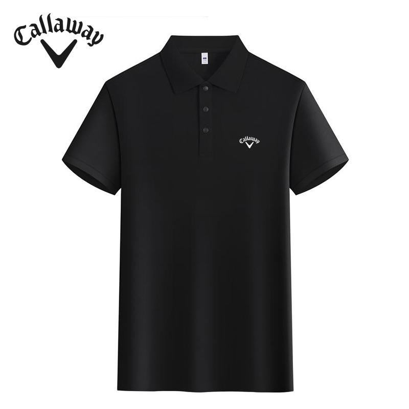 

FN600 Callaway 2026 Summer Women s Embroidered High Quality Cotton Polo Collar Shirt L
