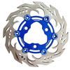 220mm U/min Motorrad Aluminiumlegierung Schwimmende Bremsscheibe 3/4 Loch 70/55mm Universell Vorne Hinten Rotor für Yamaha Roller Niu