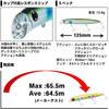 Daiwa Morethan Cross Counter 125F Laser Gold Rainbow Fishing Lure 12.5cm