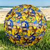 Club America Print Size 5 Soccer Ball, PU Wear Resistant Football for Match Training and Daily Practice, Birthday Gift for Soccer Fans