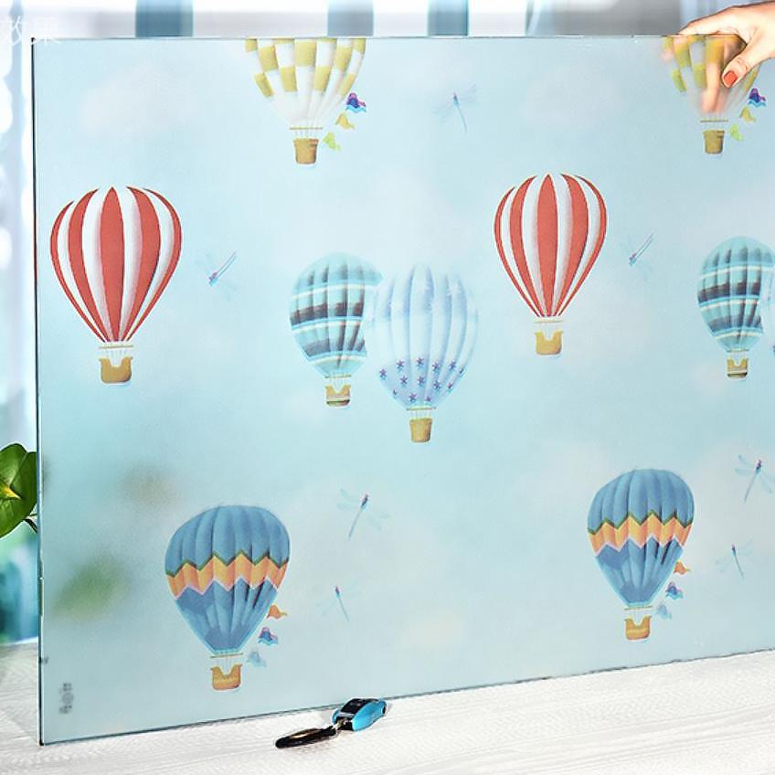 Film de fenêtre mat givré, occultant et auto-adhésif, en vinyle opaque, pour salle de bain