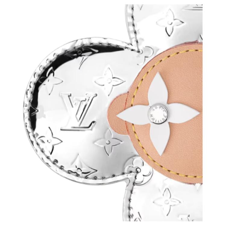 Louis Vuitton Vivienne Leather Bag Charm Bag Merch Women's Silver M03280
