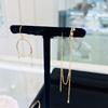 Retro Cold Style Tassel Ear Cuffs for Women – High-End Japanese Korean Luxury Design
