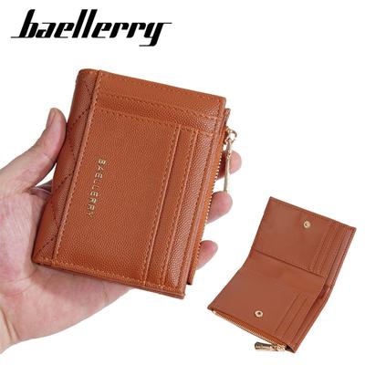 Women Fashion Bi-fold Wallets Leather Card Holder for Ladies Money Bags