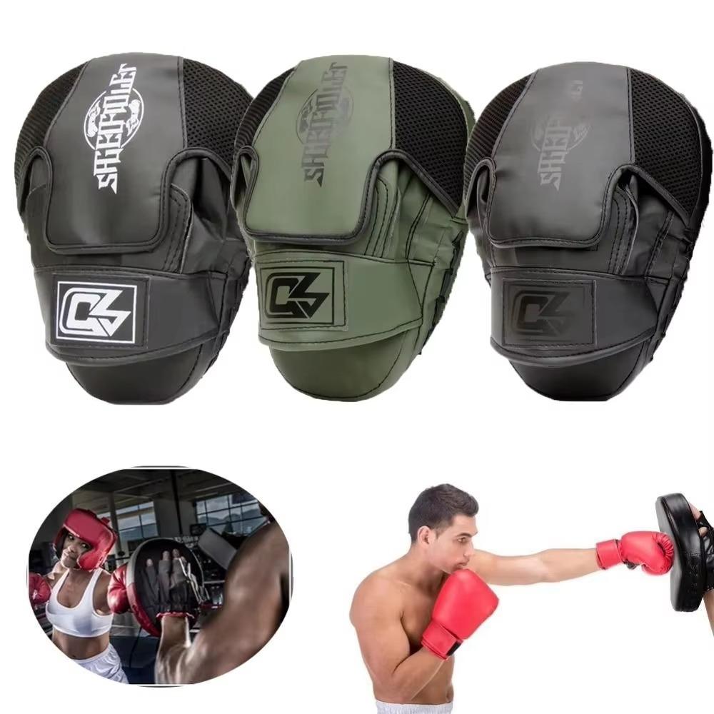 Ergonomic Design Boxing Hand Target PU Leather Boxing Sack Bag Punch Mitts Boxing Pad  Kids