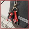 Fashionable Hero Cartoon Design Car Multifunctional Super Cute Card Phone Car Backpack Unofficial [Kizoya] Keychain, Keychain, Pendant, Holder, Strap,
