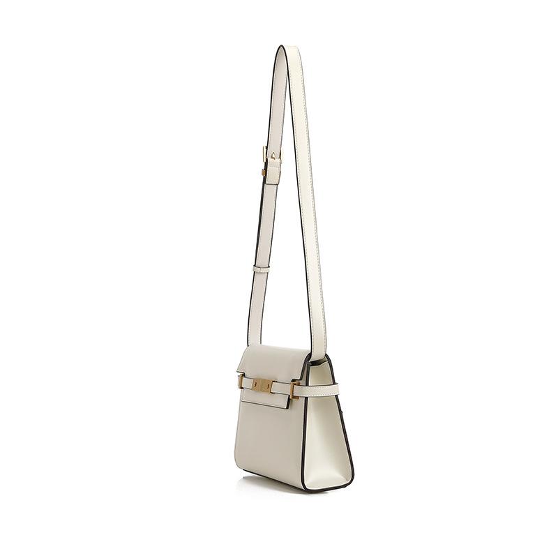 Leather women's bag high-end retro underarm Kelly bag fashionable versatile portable shoulder bag