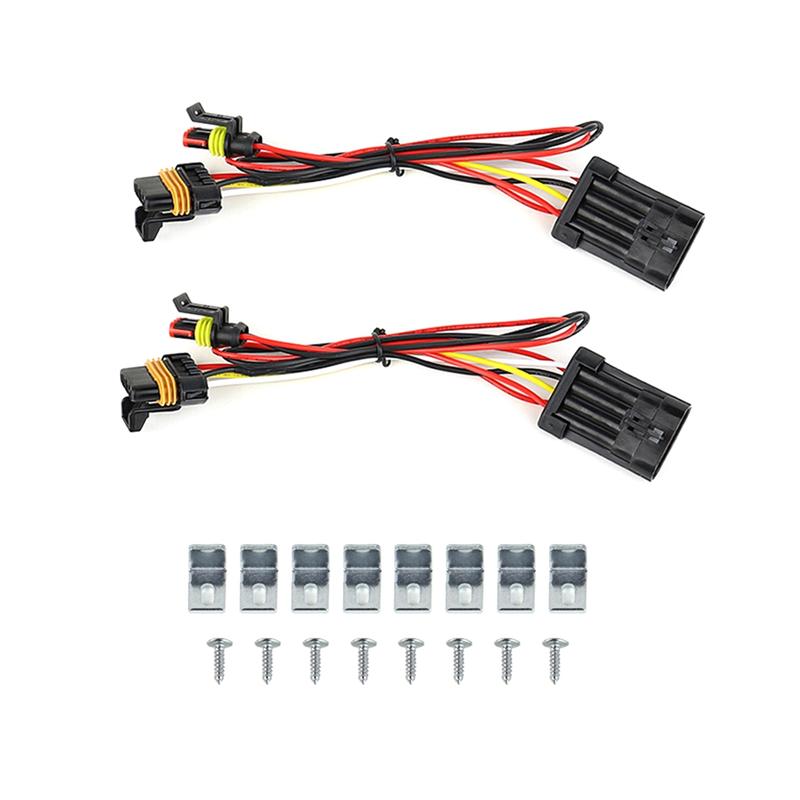 ABLZ-2PCS LED Daytime Running Lights High Quality Front For Kawasaki Teryx KRX 1000