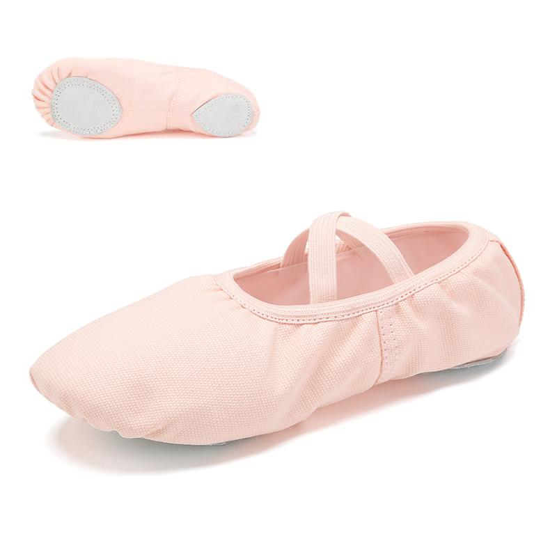 Women Ballet Shoes Girls Dance Slippers Split Sole Gymnastics Yoga Dancing Shoes Canvas Children Adult Ballerina Shoes