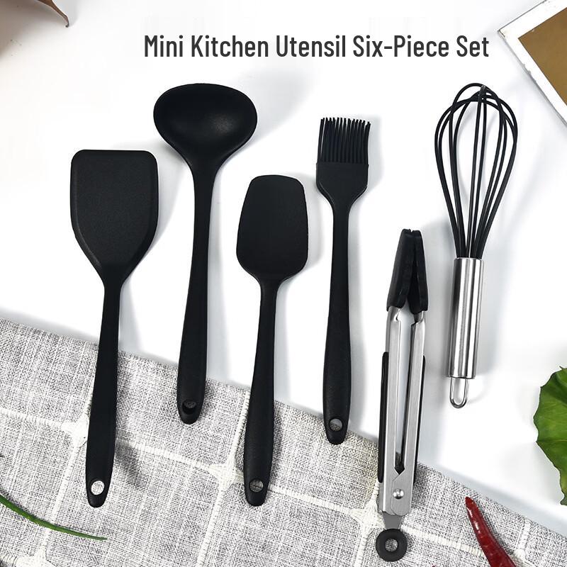 SMVP Silicone Mini Kitchen Utensil Set