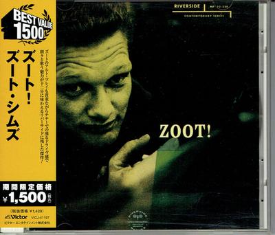 CD ZOOT SIMS - Zoot! VICJ41197 Riverside Recor 2005 Japonia ObiJazz Folosit
