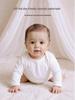 Baby Langarm-Baumwoll-Body mit Bauchschutz für Frühling & Herbst