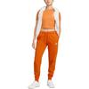New Nike Knitted Sweatpants Women's Campfire Orange DQ5192-893