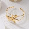 Scallop Shape Arm Cuff Bracelet Adjustable Bangle Bracelet Fashion Starfish Arm Jewelry  Women